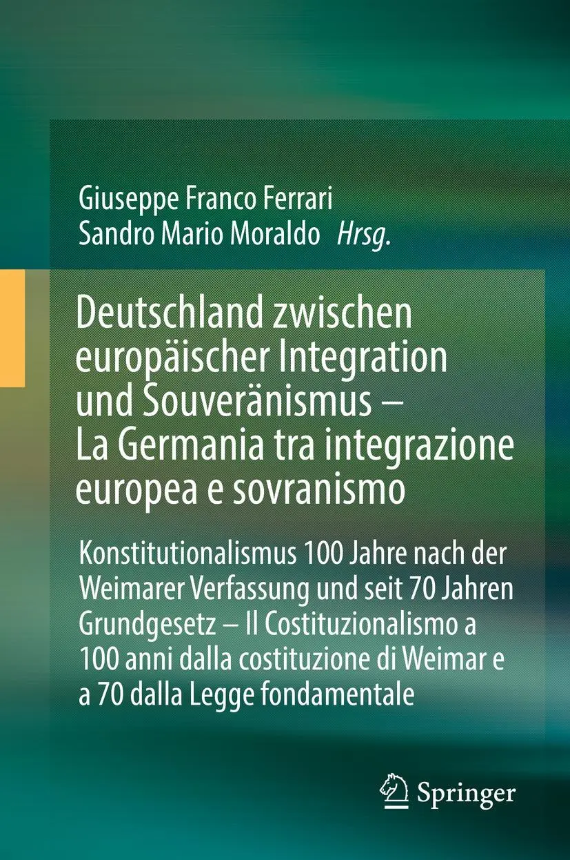 Cover: 9783662609125 | Deutschland zwischen europäischer Integration und Souveränismus | Buch