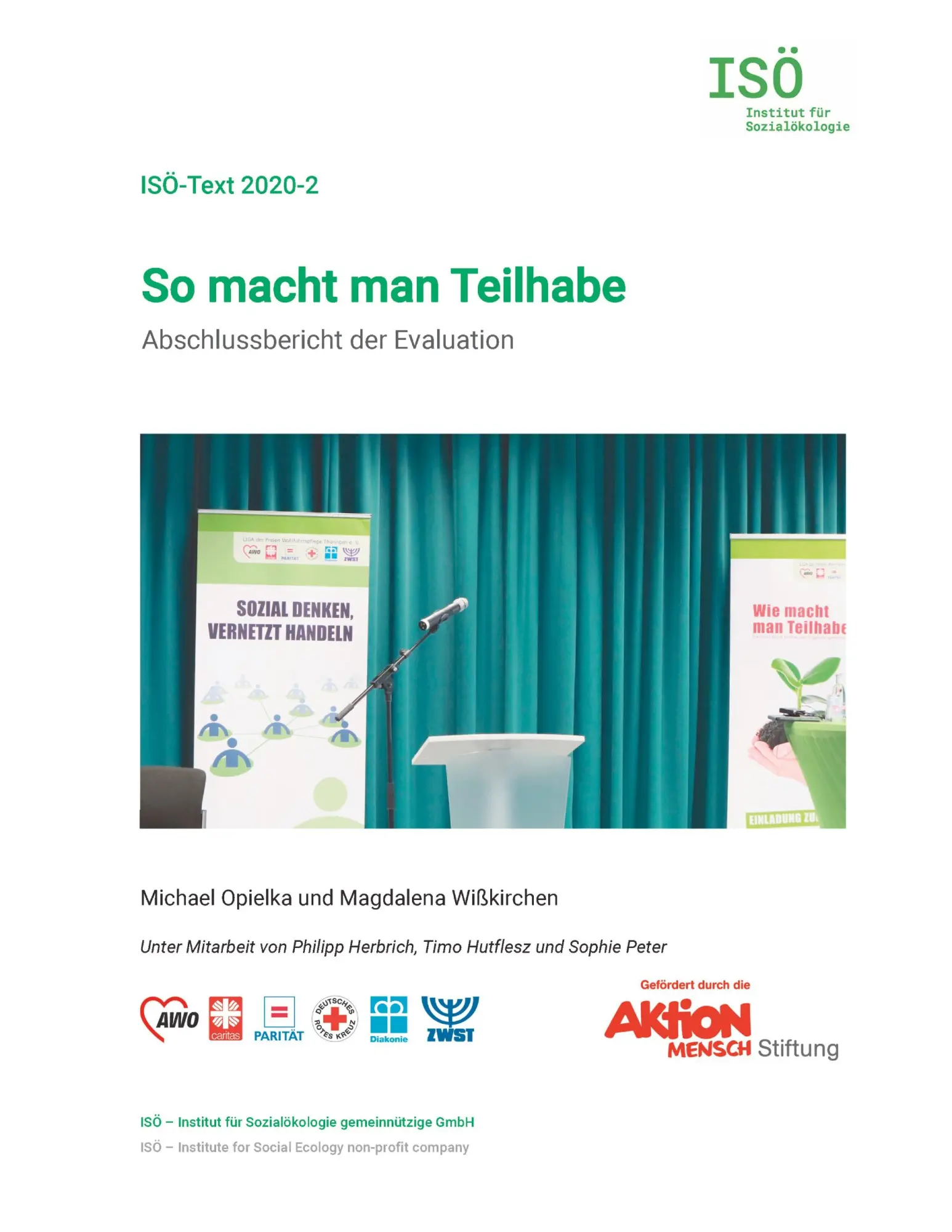Cover: 9783751949125 | So macht man Teilhabe | Abschlussbericht der Evaluation | Taschenbuch