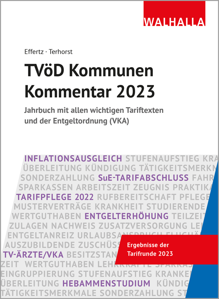 Cover: 9783802979125 | TVöD Kommunen Kommentar 2023 | Jörg Effertz (u. a.) | Buch | Deutsch