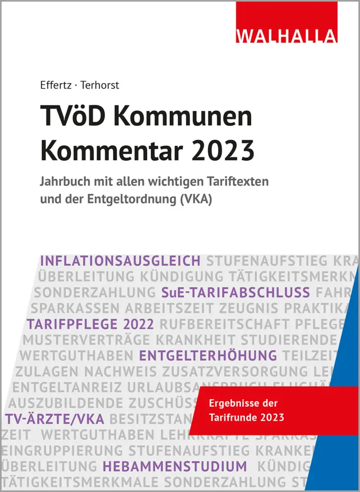 Cover: 9783802979125 | TVöD Kommunen Kommentar 2023 | Jörg Effertz (u. a.) | Buch | Deutsch