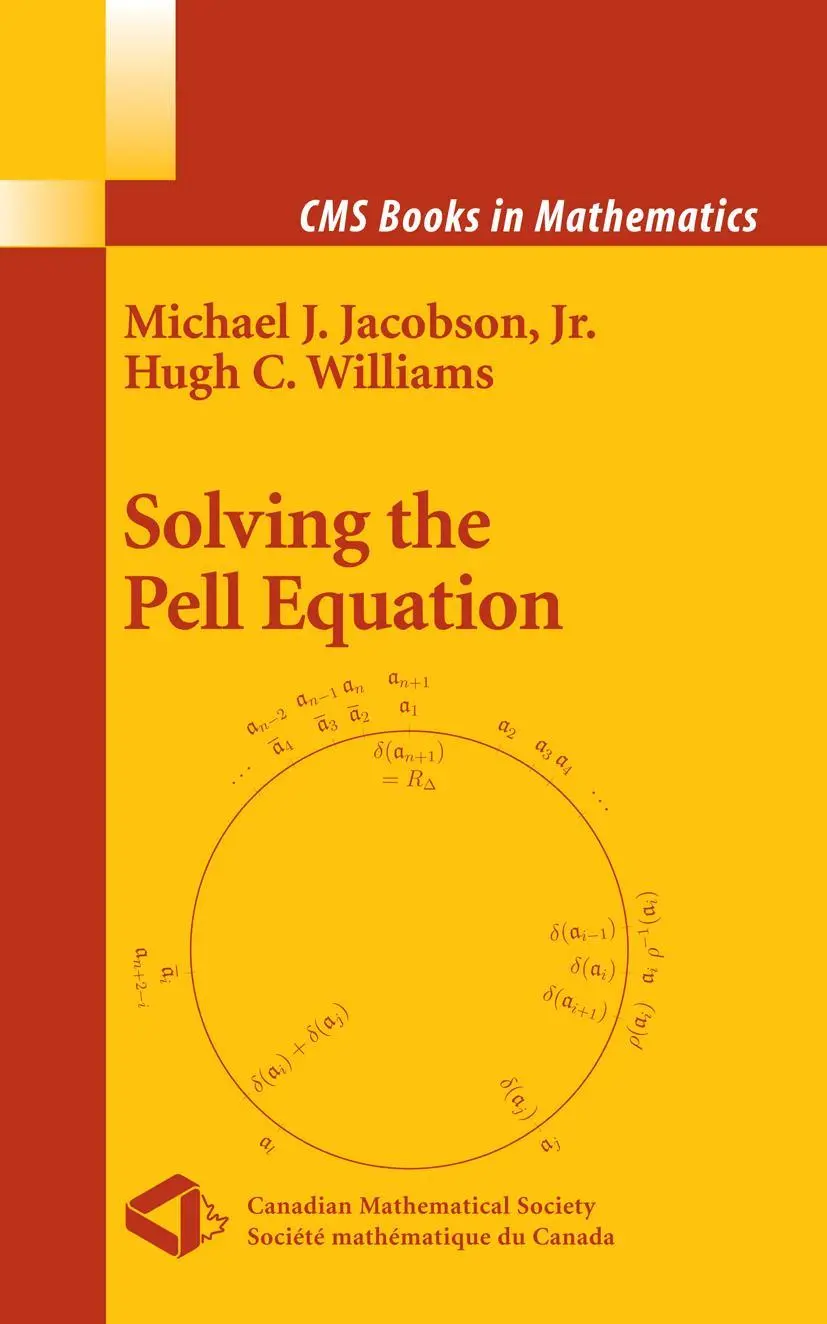 Cover: 9780387849225 | Solving the Pell Equation | Hugh Williams (u. a.) | Buch | xx | 2008 Cover: 9780387849225 | Solving the Pell Equation | Hugh Williams (u. a.) | Buch | xx | 2008