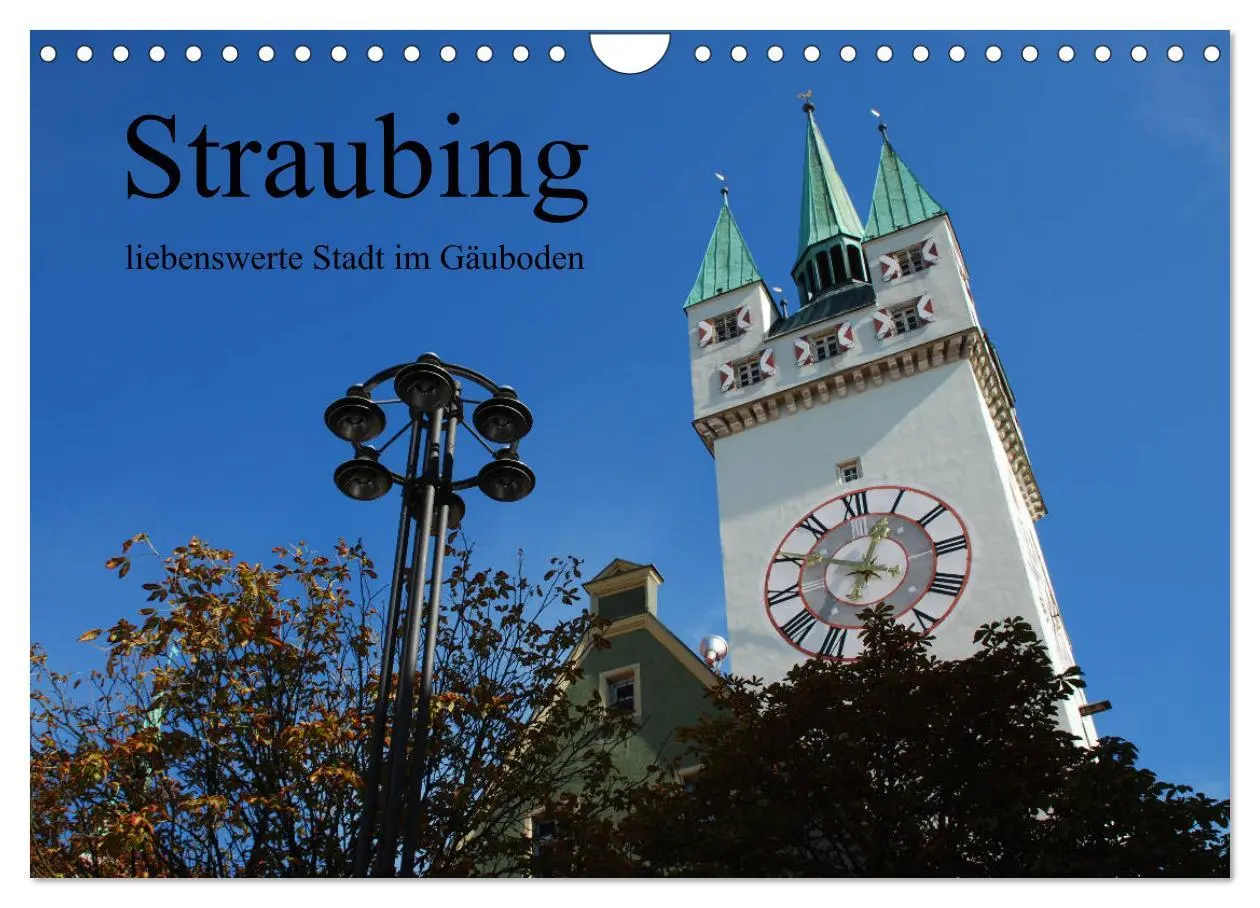 Cover: 9783435439225 | Straubing, liebenswerte Stadt im Gäuboden (Wandkalender 2025 DIN A4...