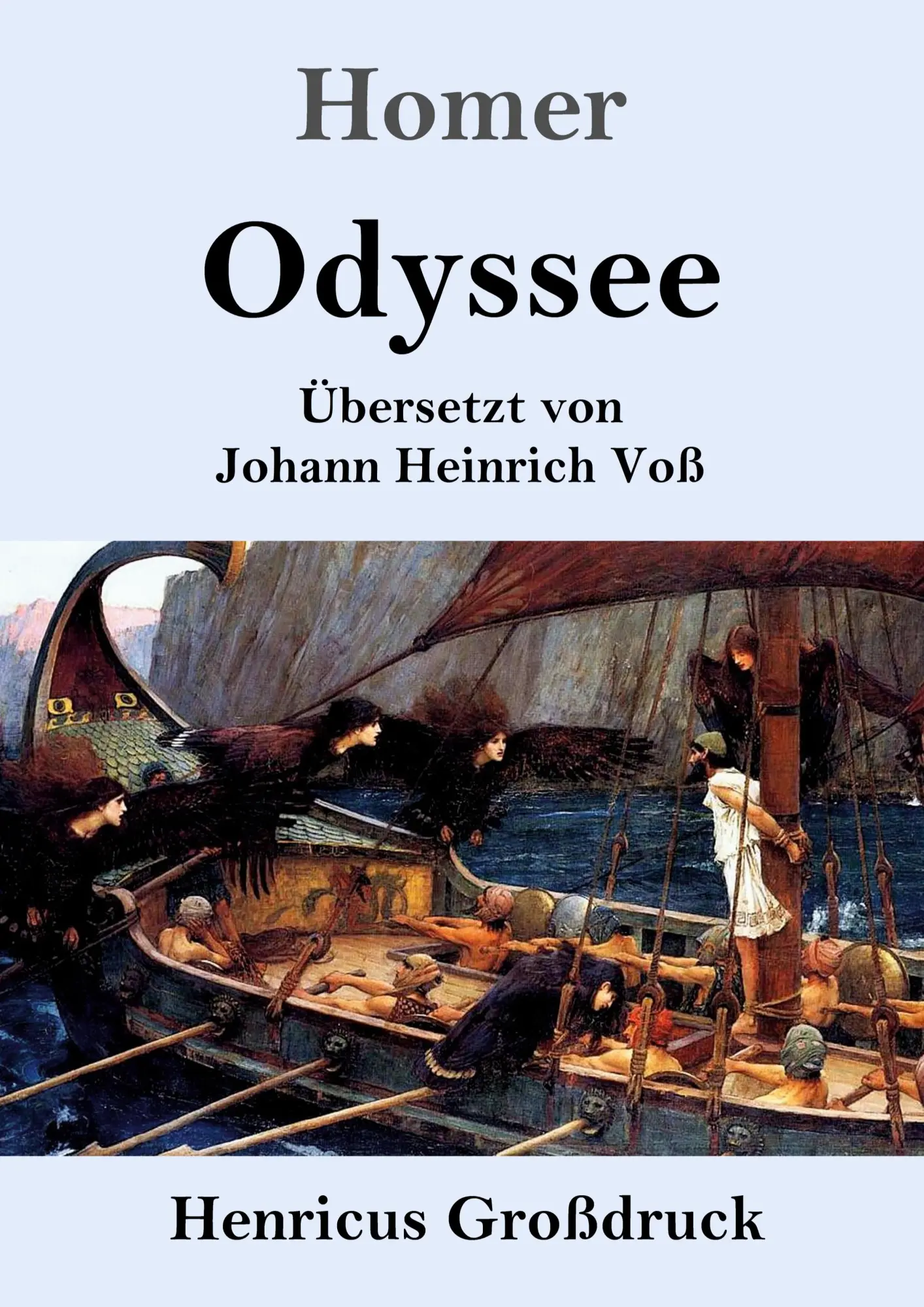 Cover: 9783847829225 | Odyssee (Großdruck) | Homer | Taschenbuch | 412 S. | Deutsch | 2019