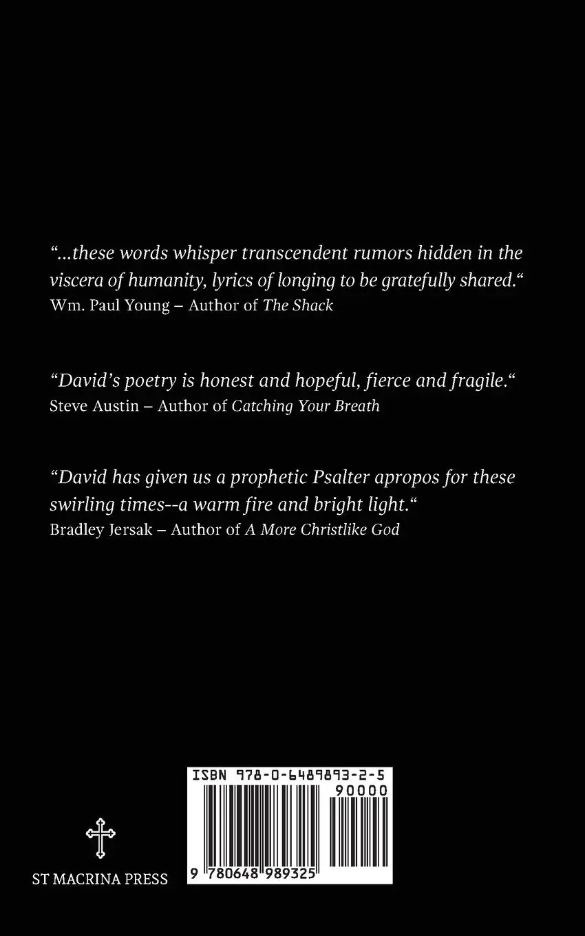 Rückseite: 9780648989325 | The Wrestle | Poems of Divine Disappointment and Discovery | Tensen