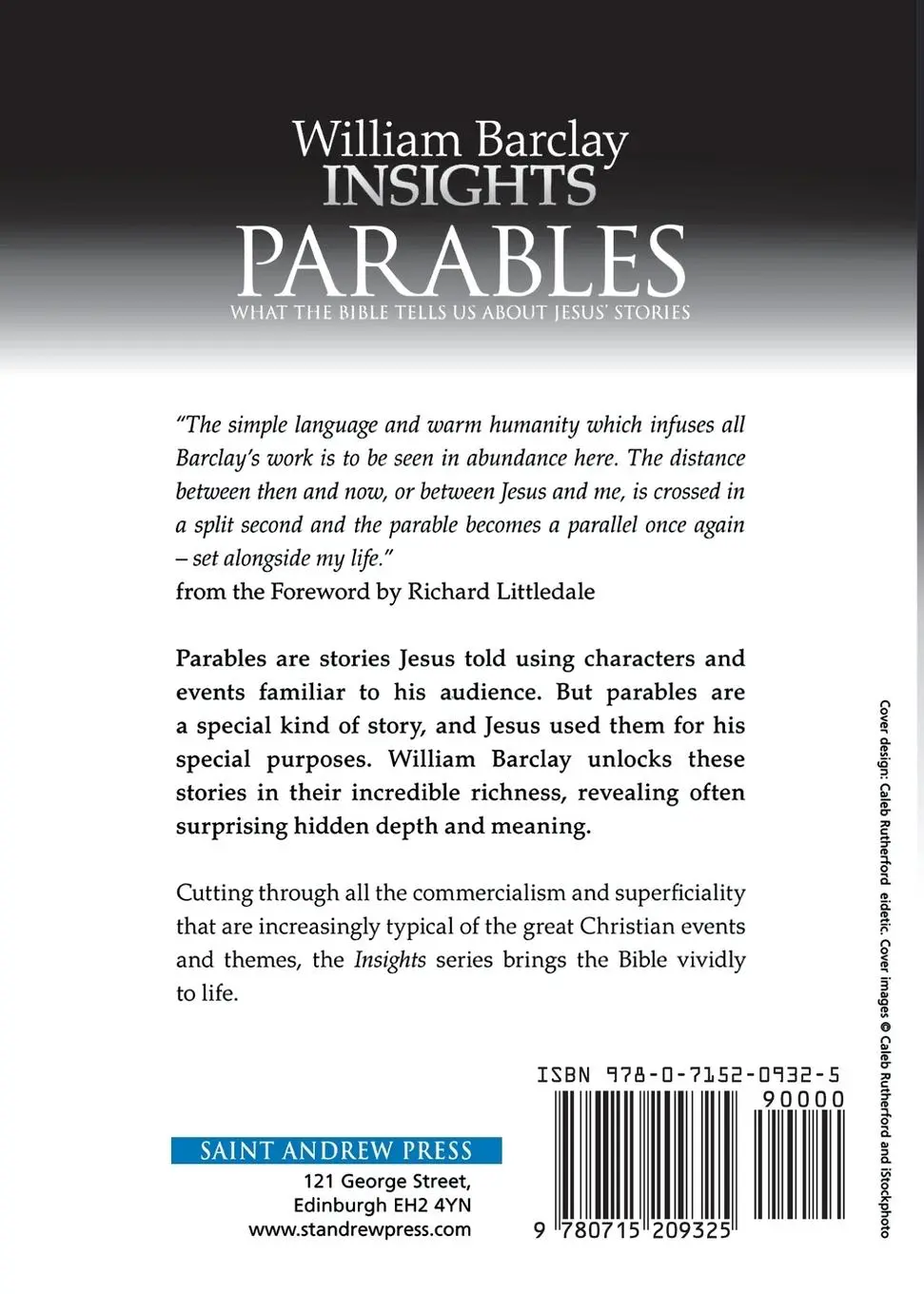 Rückseite: 9780715209325 | Insights | Parables: What the Bible Tells Us about Jesus' Miracles