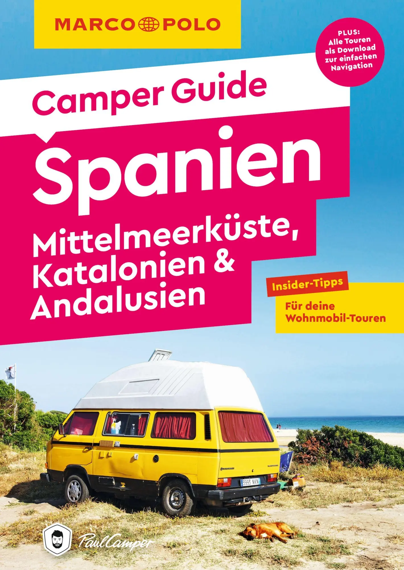 Cover: 9783575019325 | MARCO POLO Camper Guide Spanien: Mittelmeerküste, Katalonien &amp;...