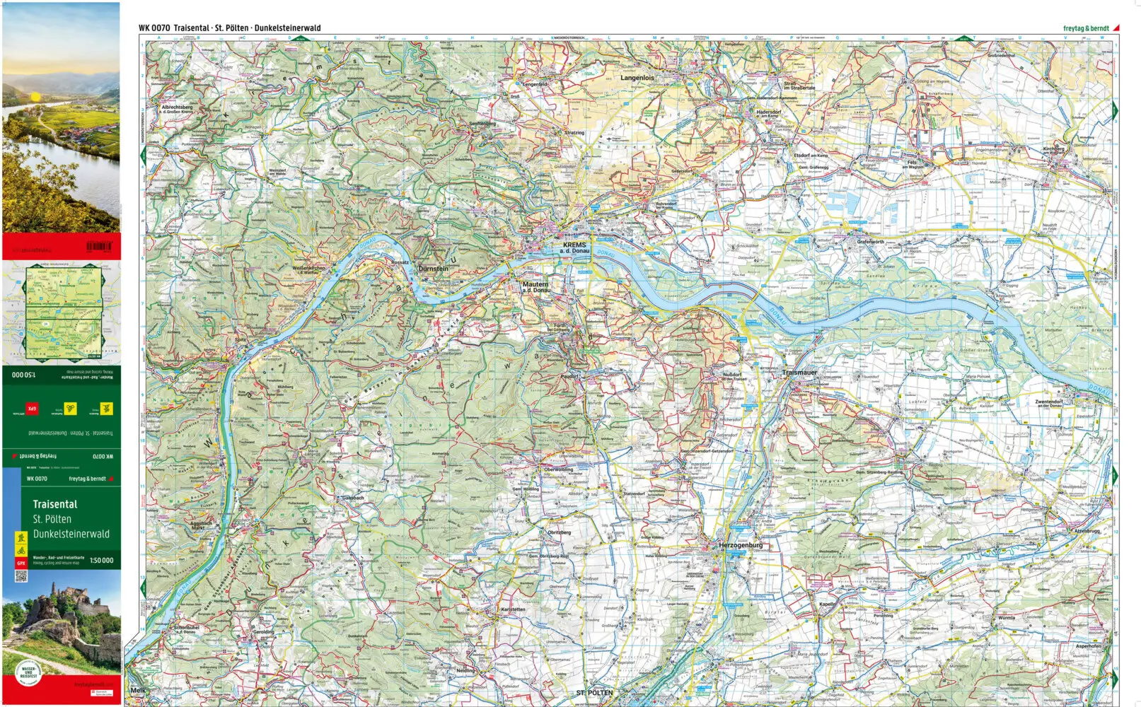 Bild: 9783707919325 | freytag &amp; berndt Wanderkarte WK 0070 Traisental, St. Pölten -...