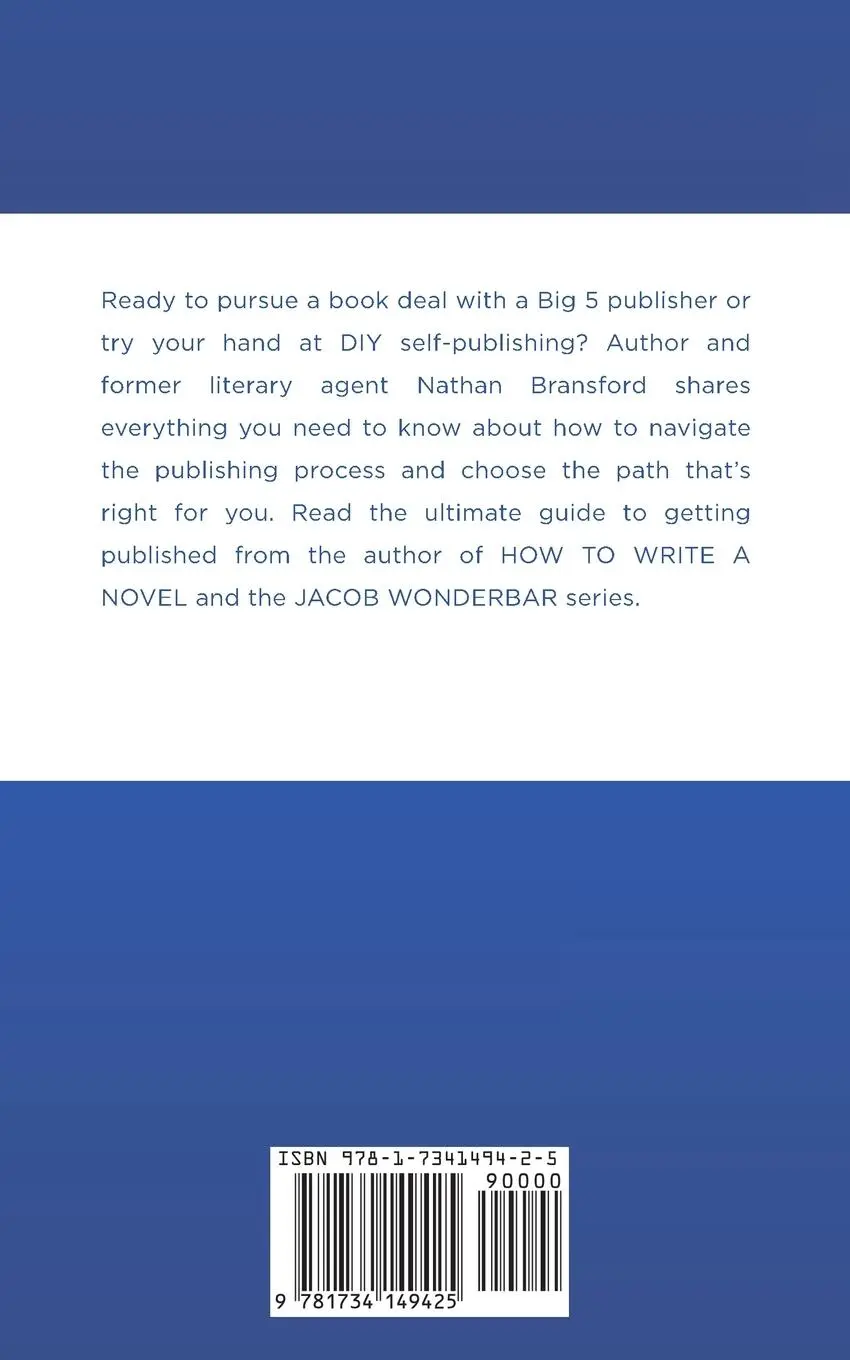 Rückseite: 9781734149425 | How to Publish a Book | Nathan Bransford | Taschenbuch | Englisch