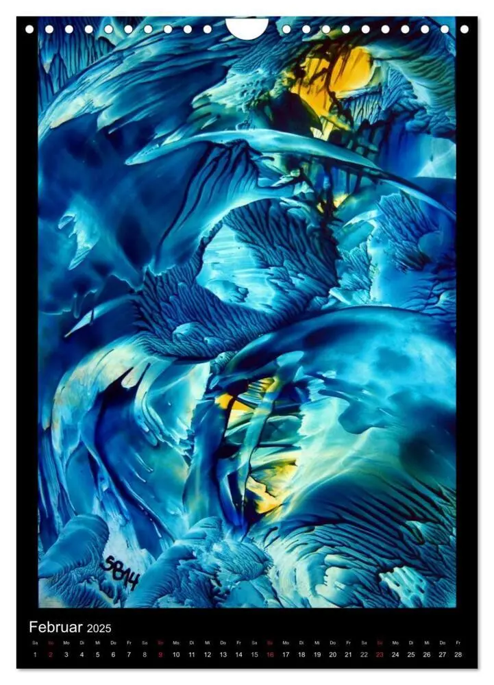Bild: 9783457059425 | Wachs-Mal-ART encaustic (Wandkalender 2025 DIN A4 hoch), CALVENDO...