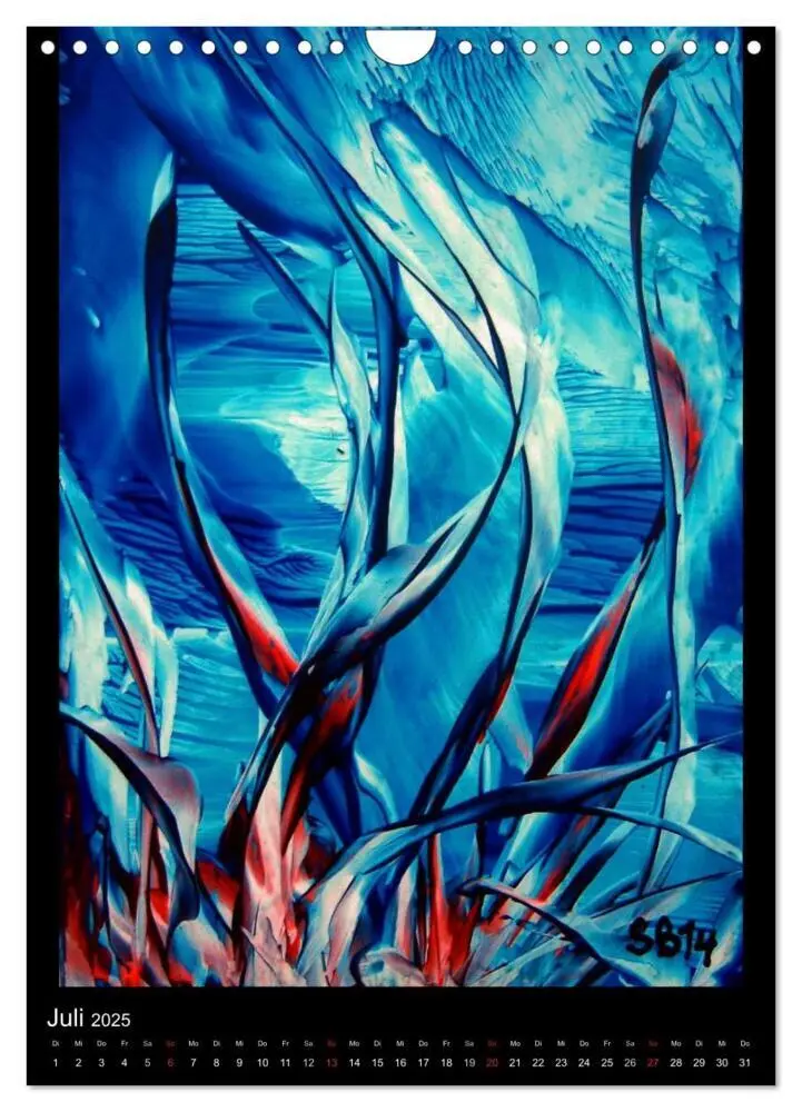Bild: 9783457059425 | Wachs-Mal-ART encaustic (Wandkalender 2025 DIN A4 hoch), CALVENDO...