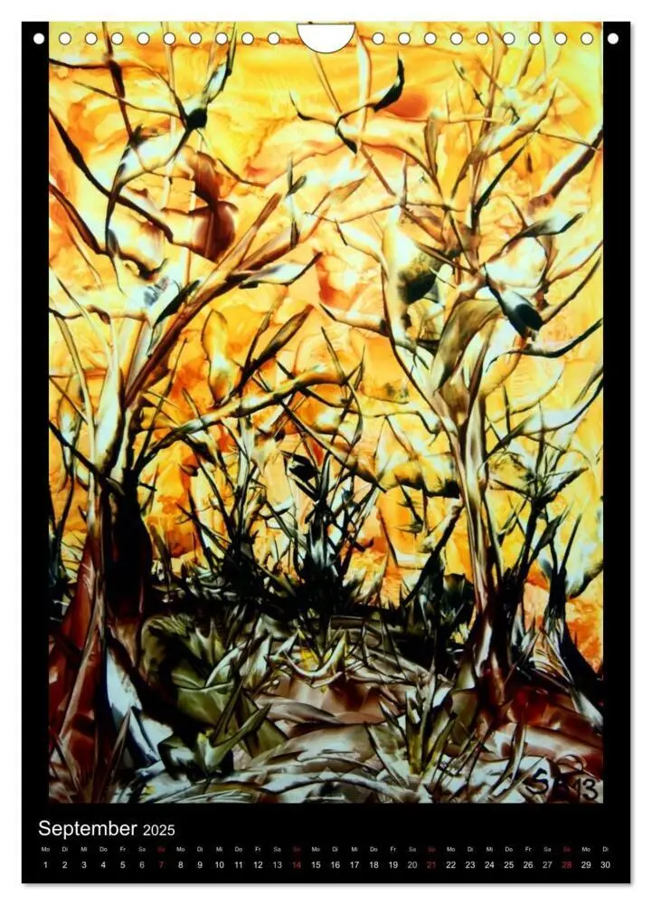 Bild: 9783457059425 | Wachs-Mal-ART encaustic (Wandkalender 2025 DIN A4 hoch), CALVENDO...