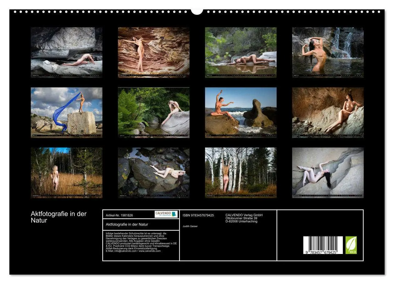 Bild: 9783457679425 | Aktfotografie in der Natur (hochwertiger Premium Wandkalender 2026...