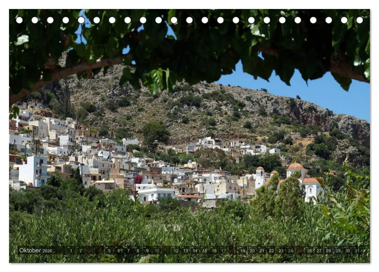 Bild: 9783516219425 | Großer Grieche Kreta (Tischkalender 2026 DIN A5 quer), CALVENDO...
