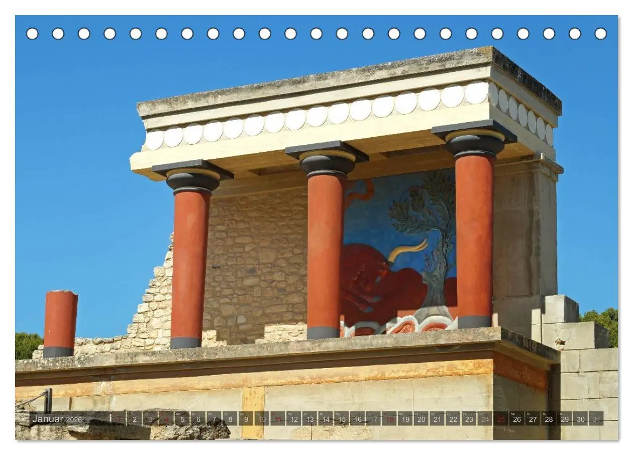 Bild: 9783516219425 | Großer Grieche Kreta (Tischkalender 2026 DIN A5 quer), CALVENDO...