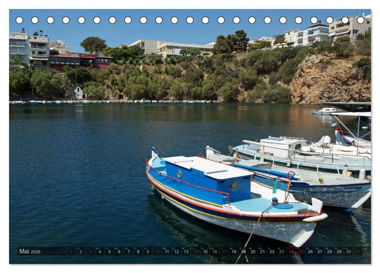 Bild: 9783516219425 | Großer Grieche Kreta (Tischkalender 2026 DIN A5 quer), CALVENDO...