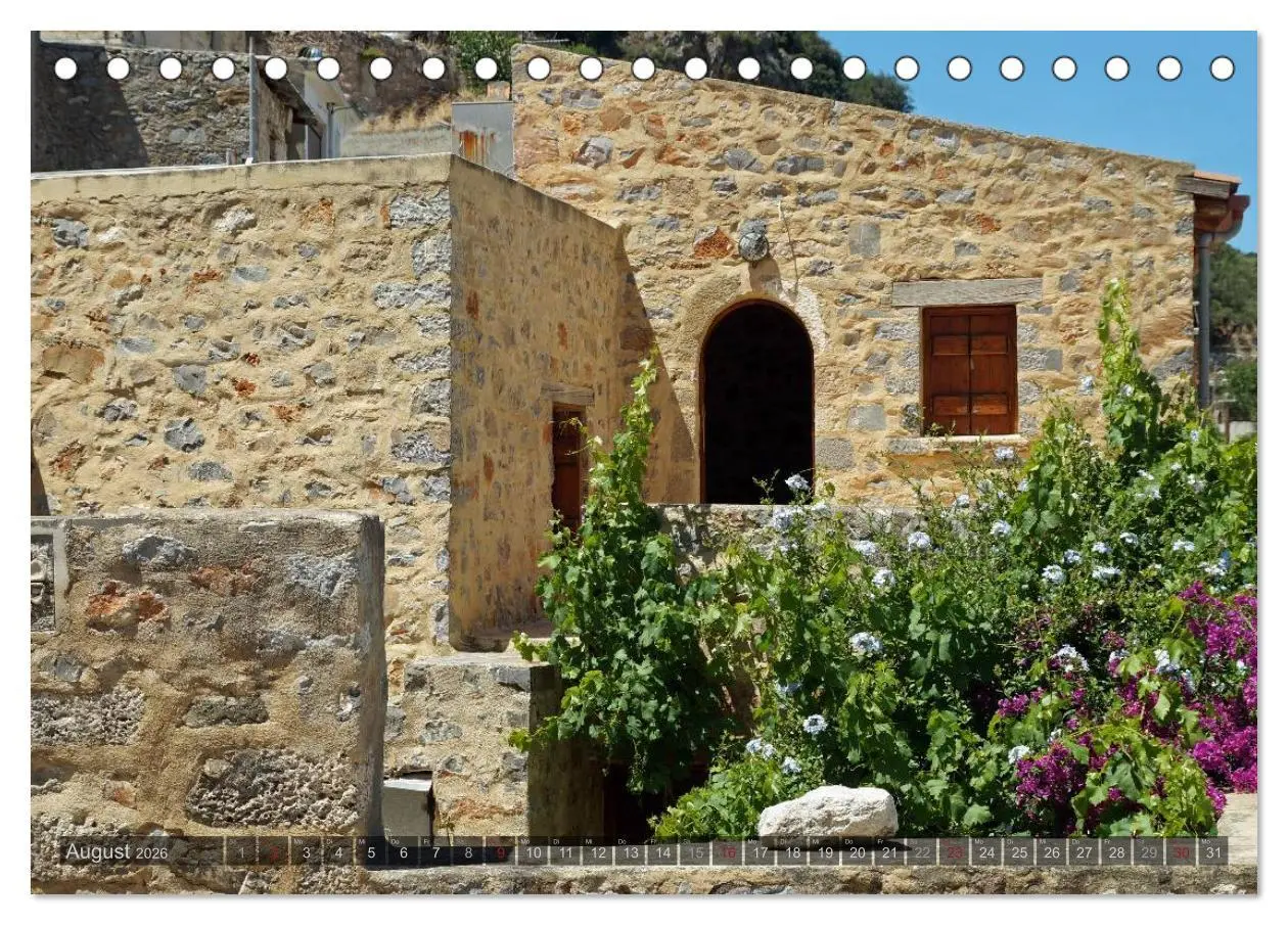 Bild: 9783516219425 | Großer Grieche Kreta (Tischkalender 2026 DIN A5 quer), CALVENDO...