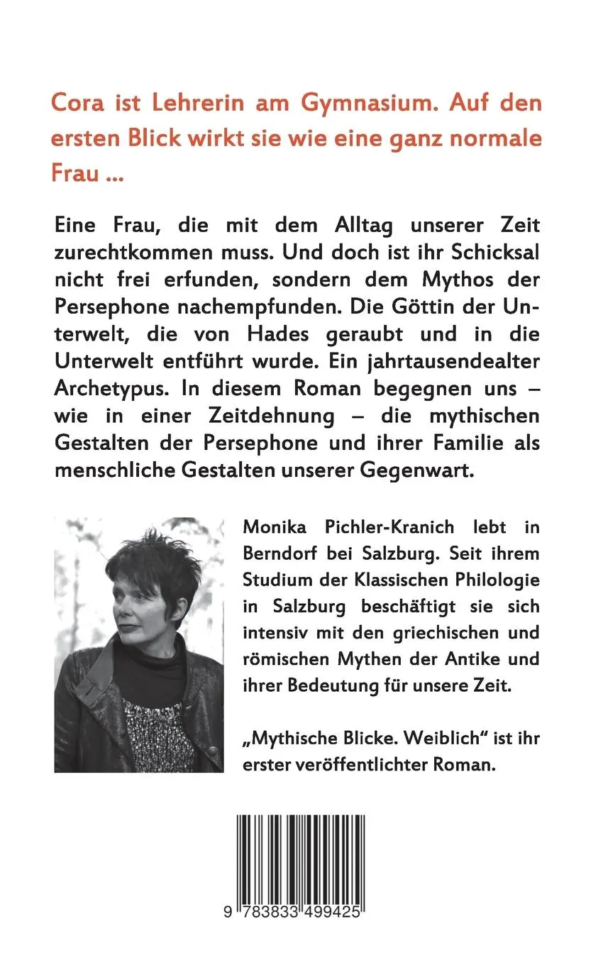 Rückseite: 9783833499425 | Mythische Blicke. Weiblich | Monika Pichler-Kranich | Taschenbuch
