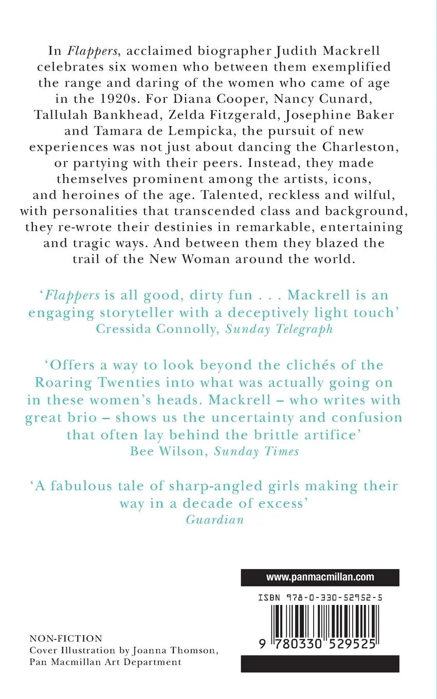 Rückseite: 9780330529525 | Flappers | Six Women of a Dangerous Generation | Judith Mackrell | Pan