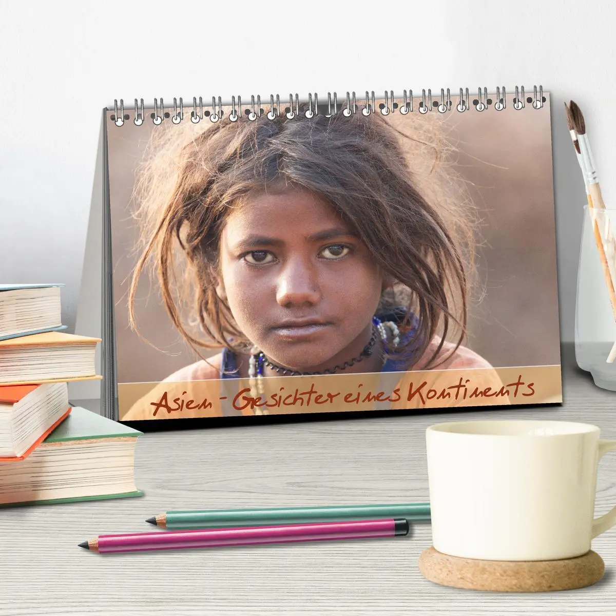 Bild: 9783457289525 | Asien - Gesichter eines Kontinents (Tischkalender 2026 DIN A5...