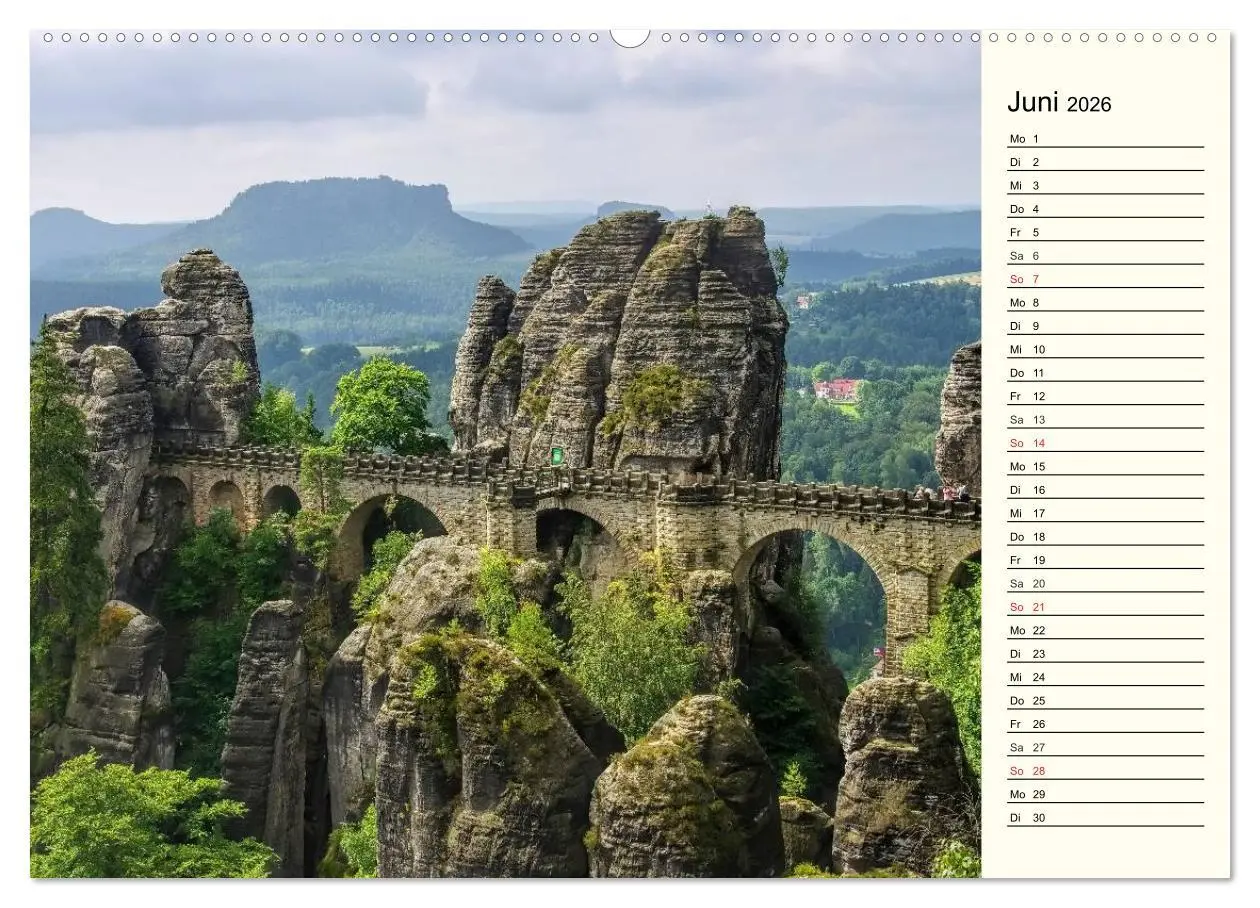 Bild: 9783457979525 | Unterwegs im schönen Sachsen (Wandkalender 2026 DIN A2 quer),...