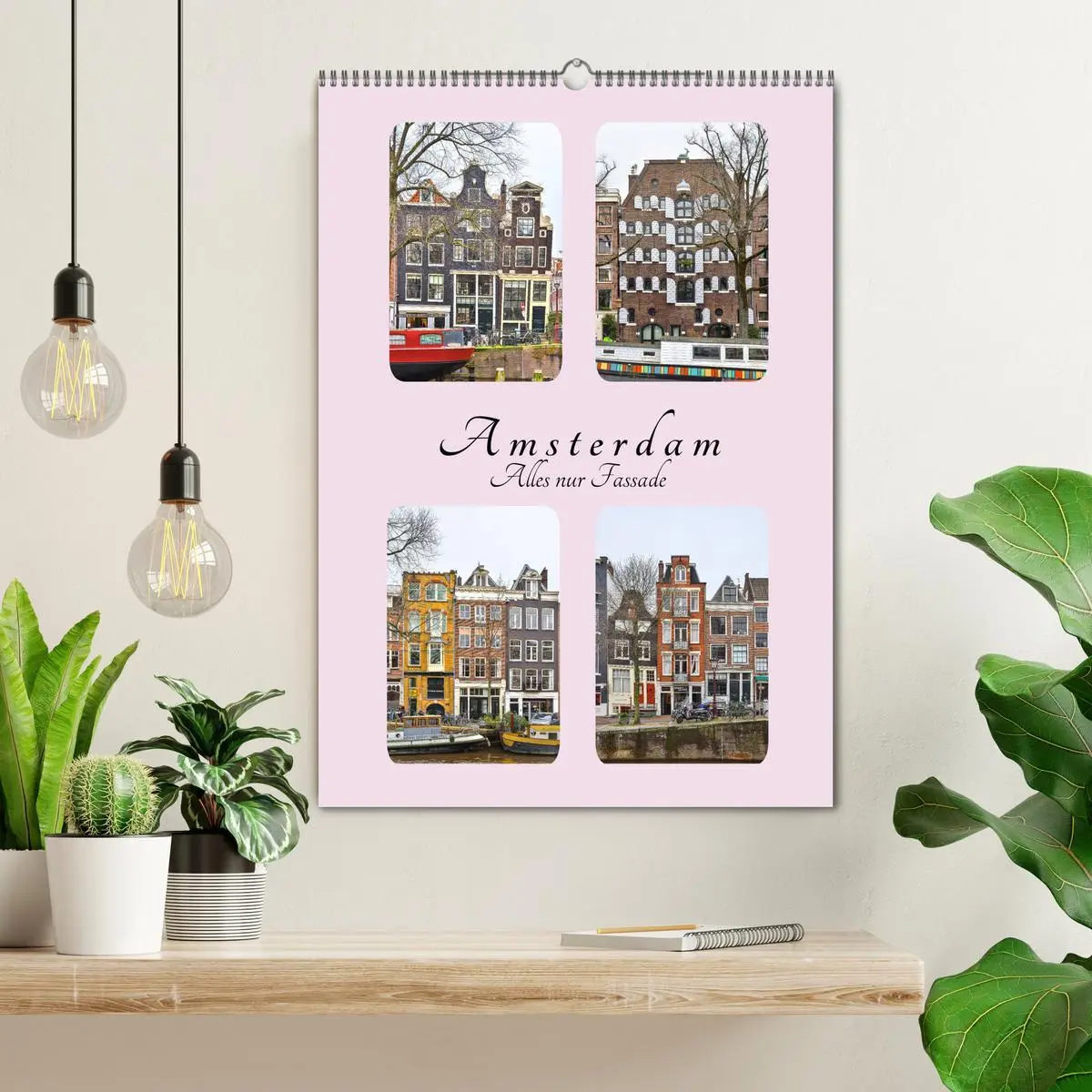 Bild: 9783516379525 | Amsterdam - Alles nur Fassade (Wandkalender 2026 DIN A2 hoch),...