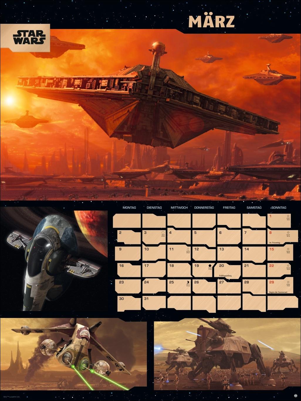 Bild: 9783756409525 | Star Wars Broschur XL Kalender 2026 | Heye | Kalender | 28 S. | 2026