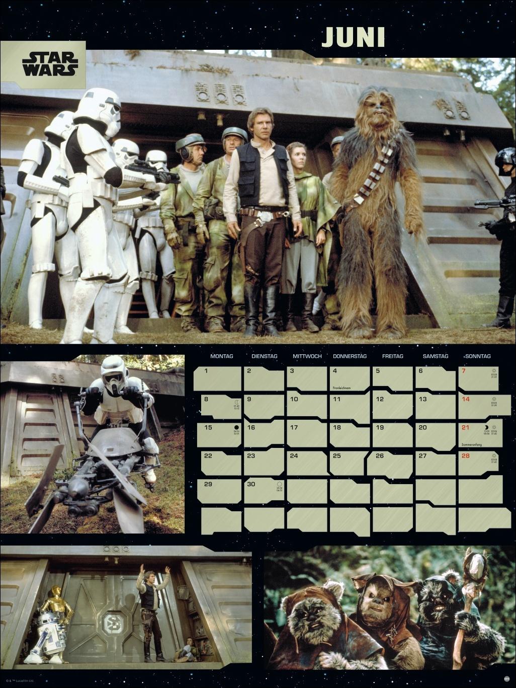 Bild: 9783756409525 | Star Wars Broschur XL Kalender 2026 | Heye | Kalender | 28 S. | 2026