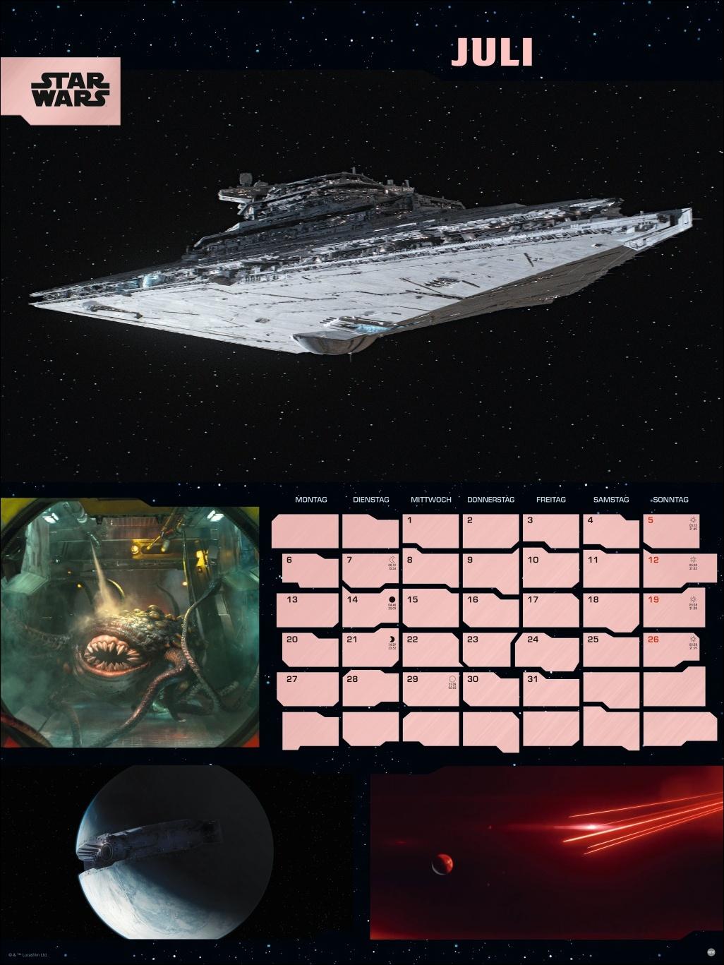 Bild: 9783756409525 | Star Wars Broschur XL Kalender 2026 | Heye | Kalender | 28 S. | 2026