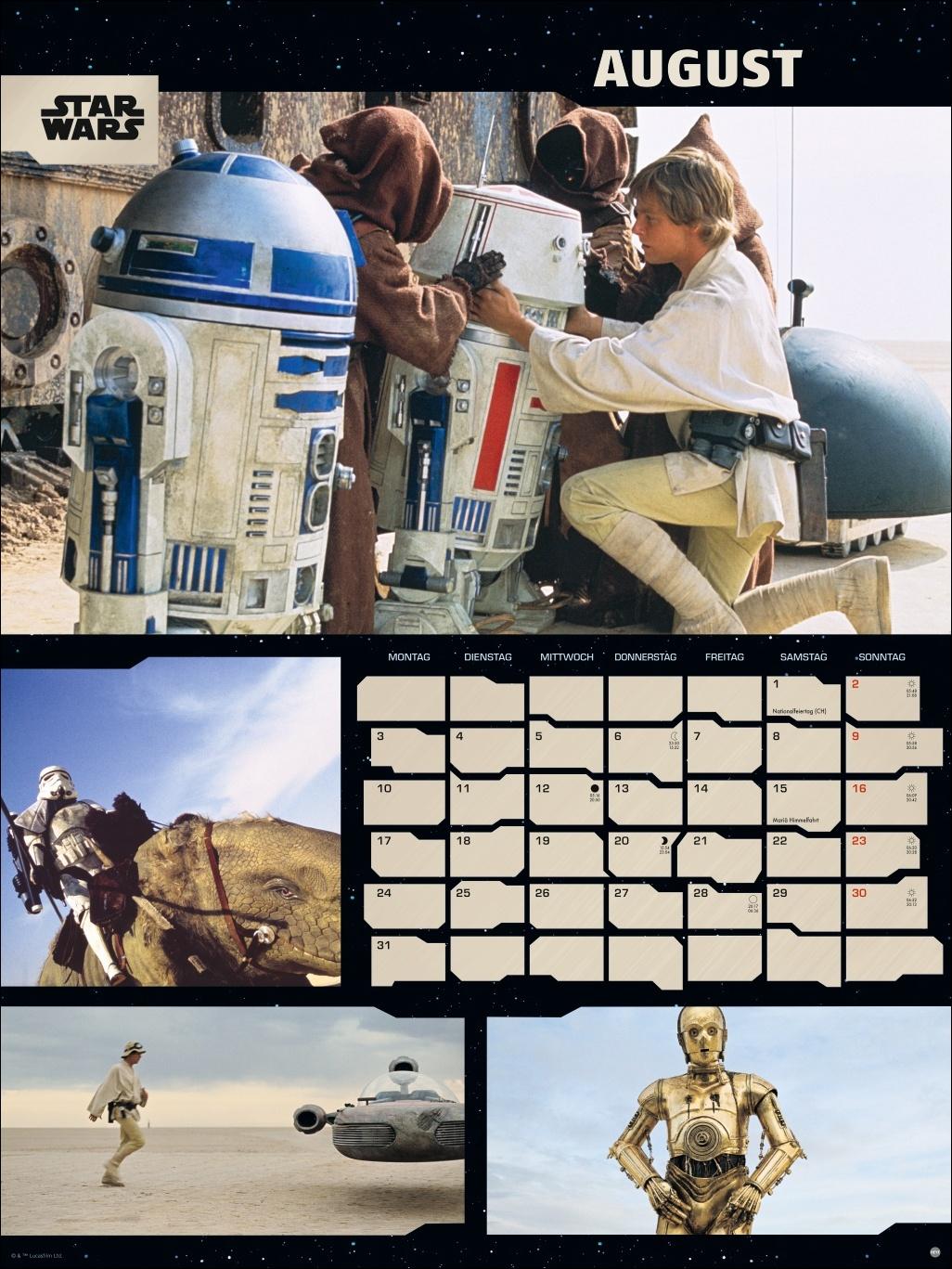 Bild: 9783756409525 | Star Wars Broschur XL Kalender 2026 | Heye | Kalender | 28 S. | 2026
