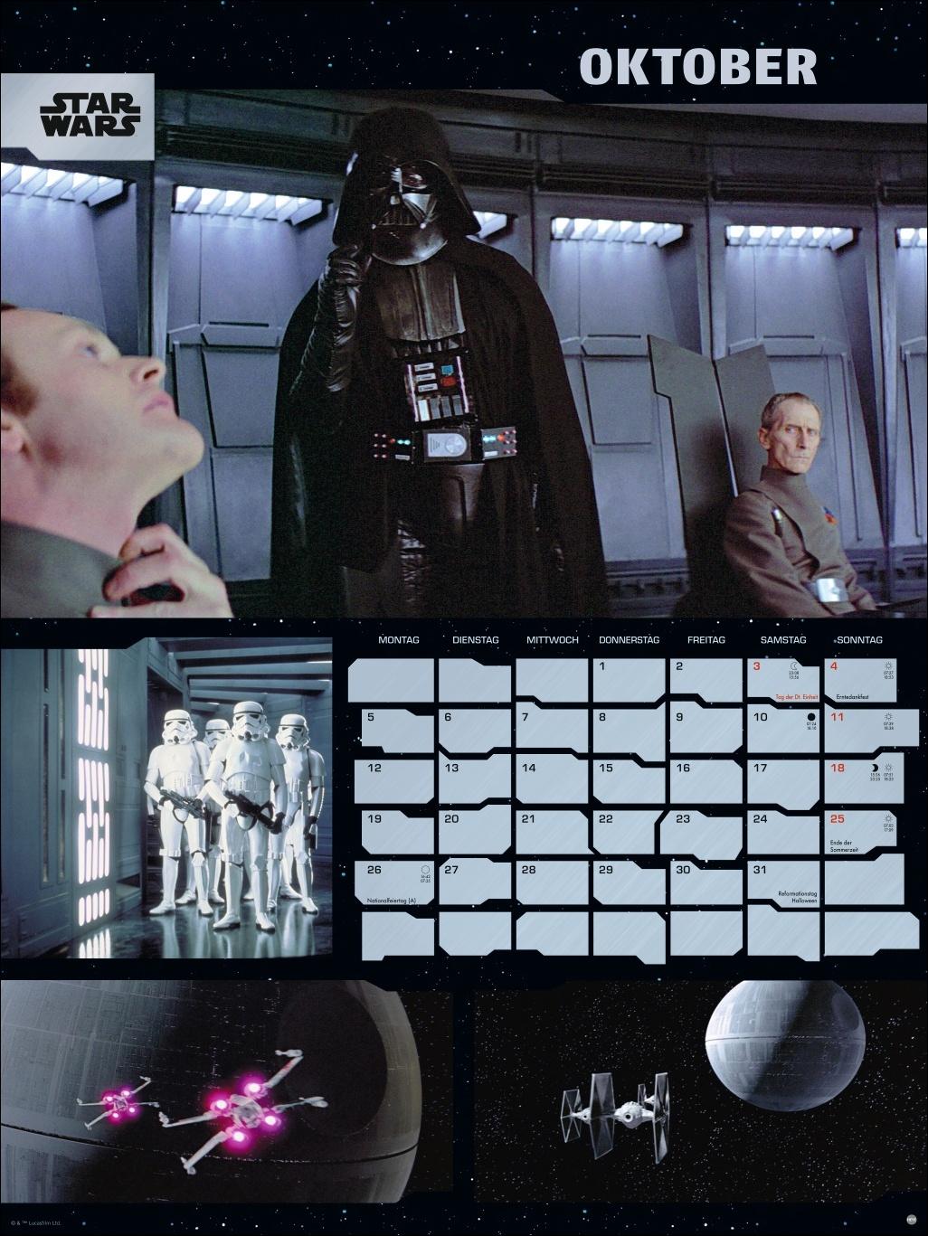 Bild: 9783756409525 | Star Wars Broschur XL Kalender 2026 | Heye | Kalender | 28 S. | 2026
