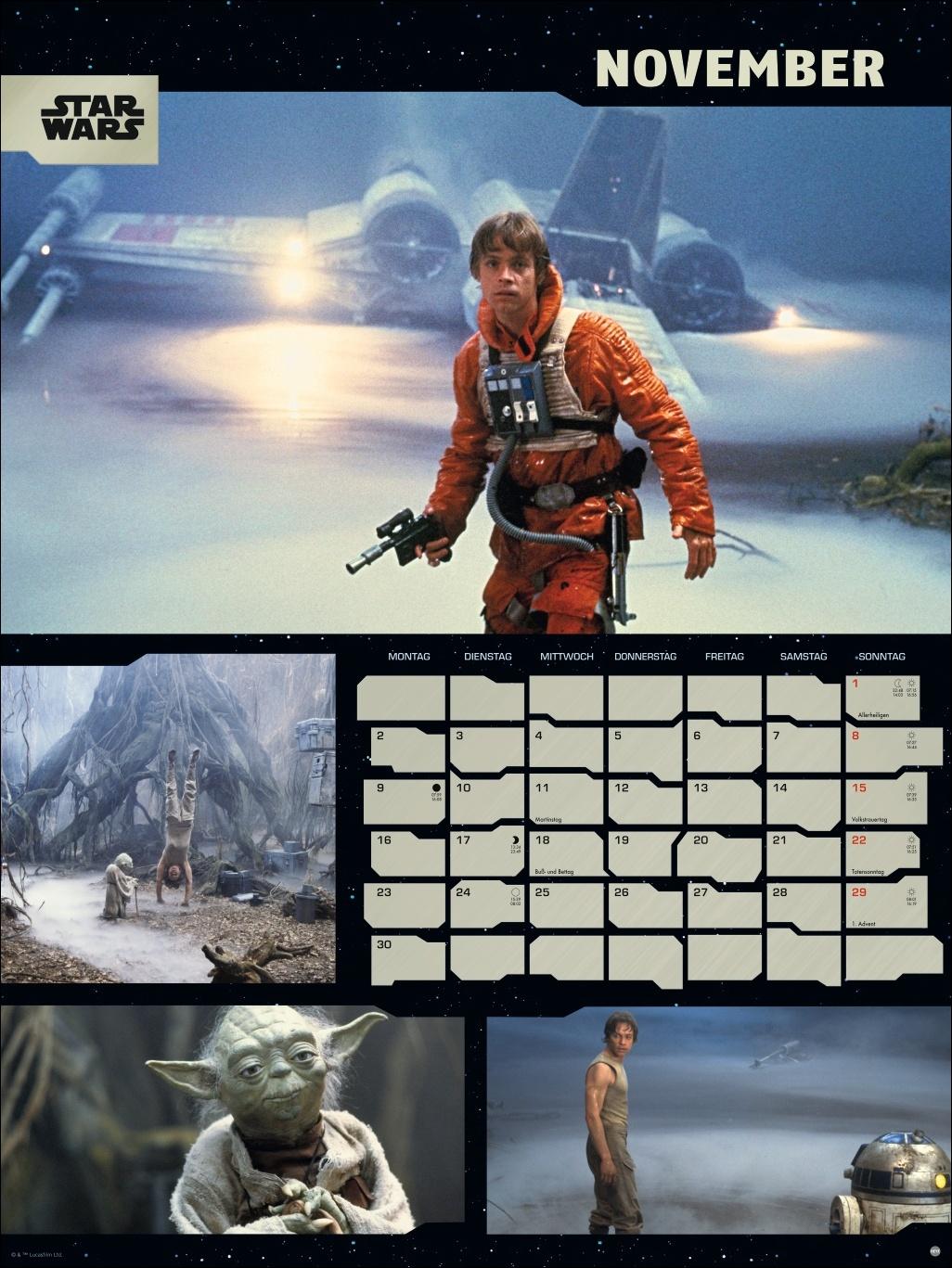 Bild: 9783756409525 | Star Wars Broschur XL Kalender 2026 | Heye | Kalender | 28 S. | 2026