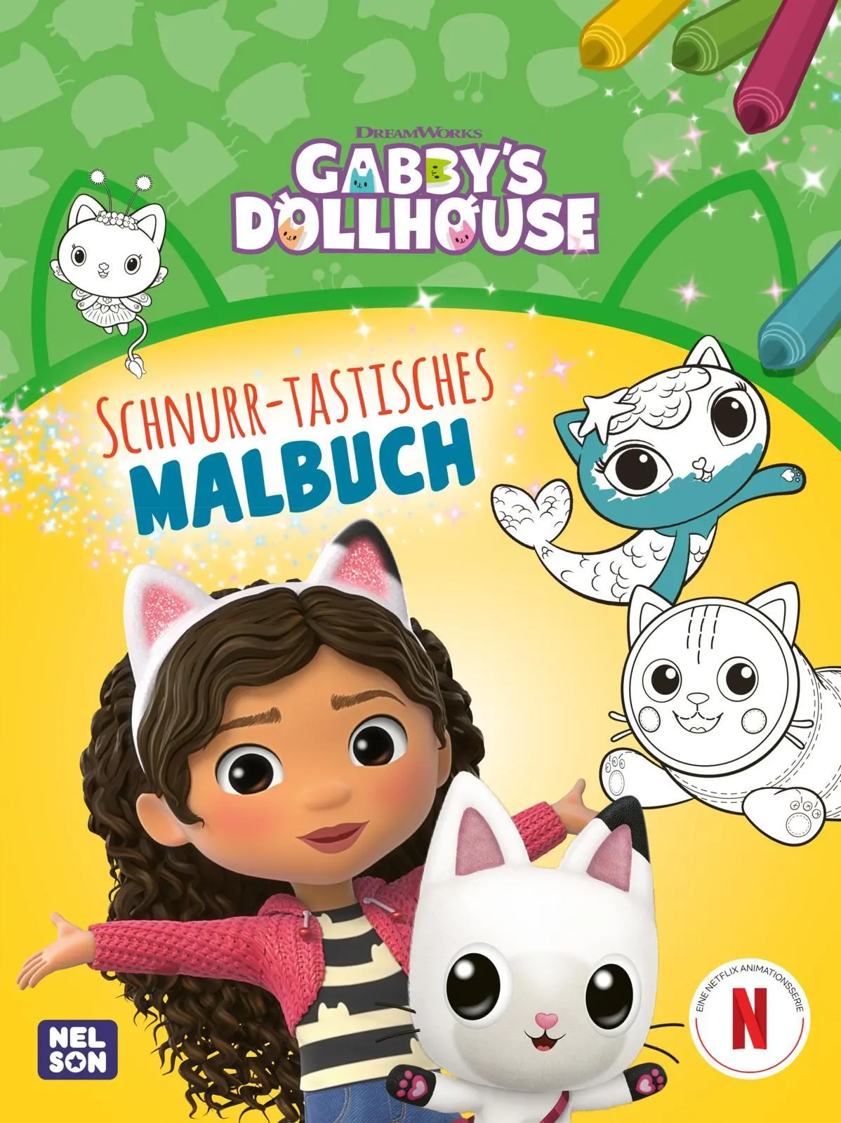 Cover: 9783845129525 | Gabby's Dollhouse: Schnurr-tastisches Malbuch | Taschenbuch | 64 S.