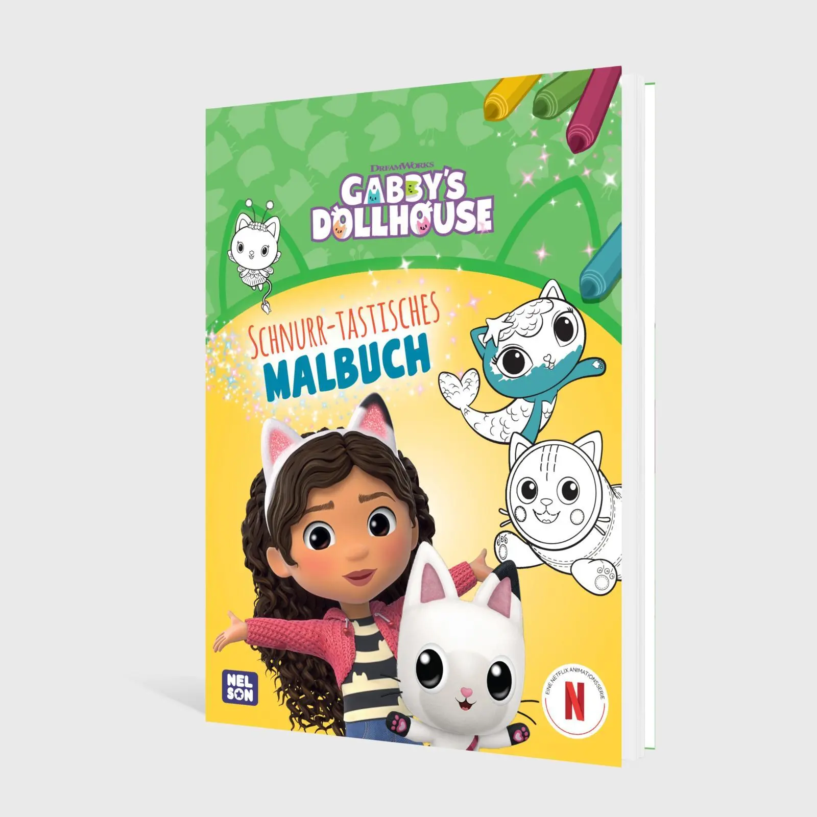 Bild: 9783845129525 | Gabby's Dollhouse: Schnurr-tastisches Malbuch | Taschenbuch | 64 S.