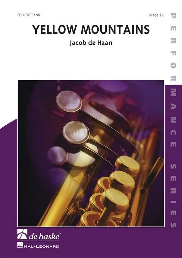 Cover: 9790035049525 | Yellow Mountains | Jacob de Haan | Applause | Partitur