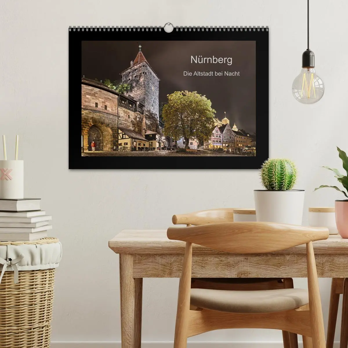 Bild: 9783457899625 | Nürnberg - Die Altstadt bei Nacht (Wandkalender 2026 DIN A3 quer),...