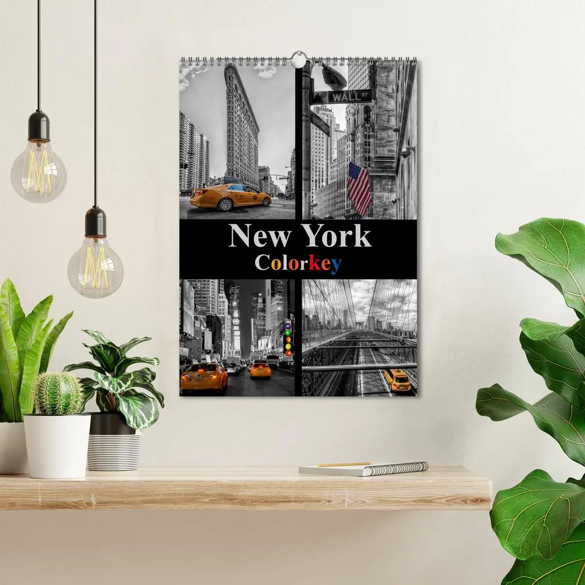 Bild: 9783516439625 | New York Colorkey (Wandkalender 2026 DIN A3 hoch), CALVENDO...