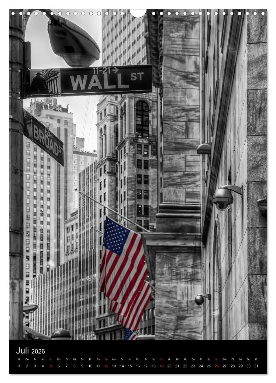 Bild: 9783516439625 | New York Colorkey (Wandkalender 2026 DIN A3 hoch), CALVENDO...
