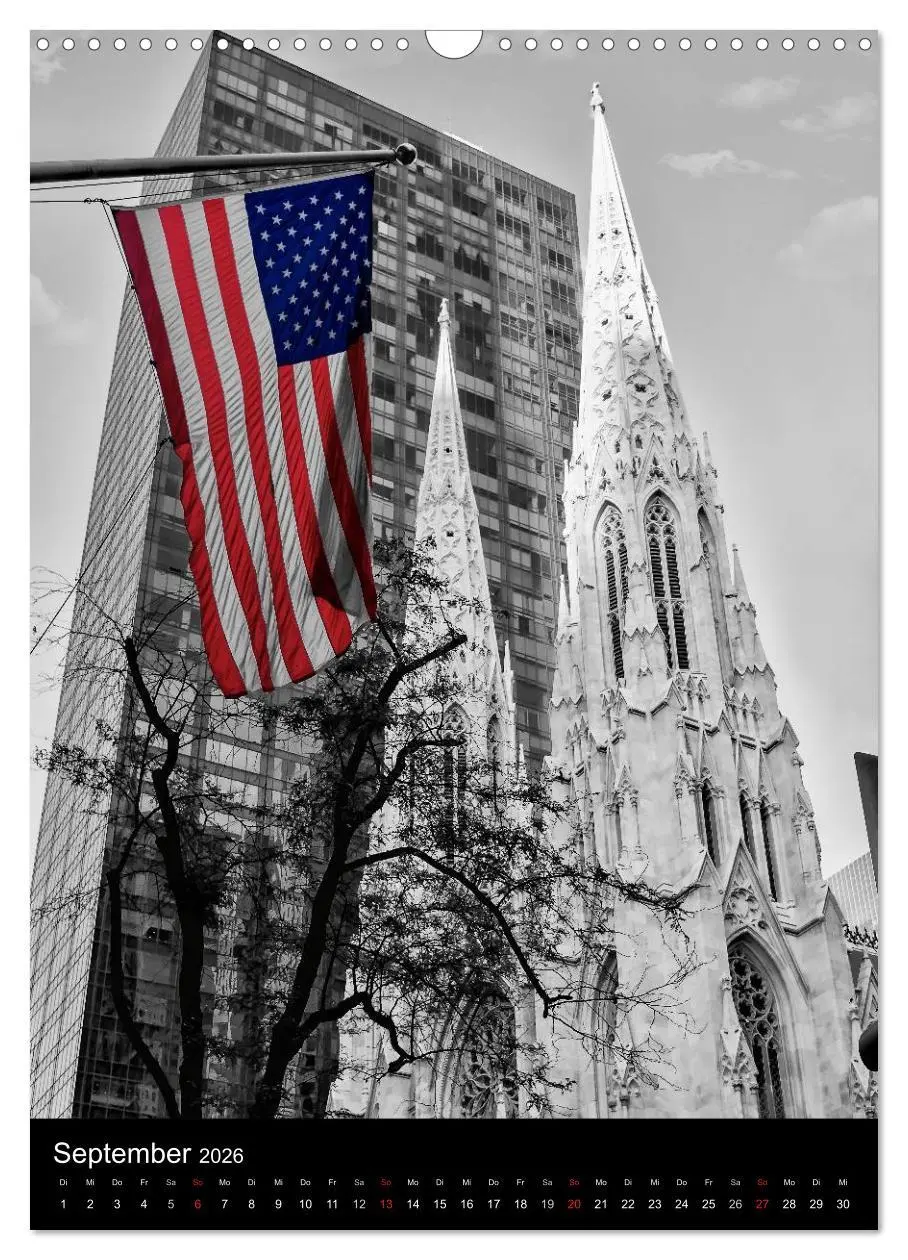 Bild: 9783516439625 | New York Colorkey (Wandkalender 2026 DIN A3 hoch), CALVENDO...