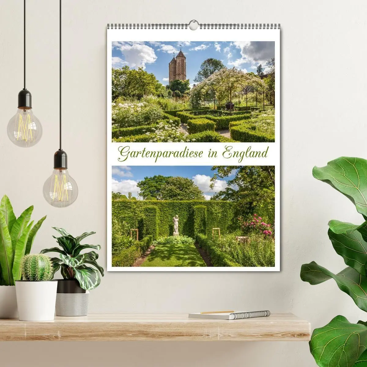 Bild: 9783516679625 | Gartenparadiese in England (Wandkalender 2026 DIN A2 hoch),...