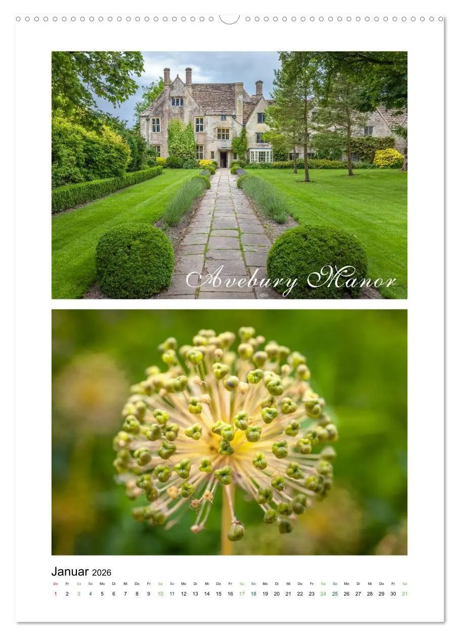 Bild: 9783516679625 | Gartenparadiese in England (Wandkalender 2026 DIN A2 hoch),...