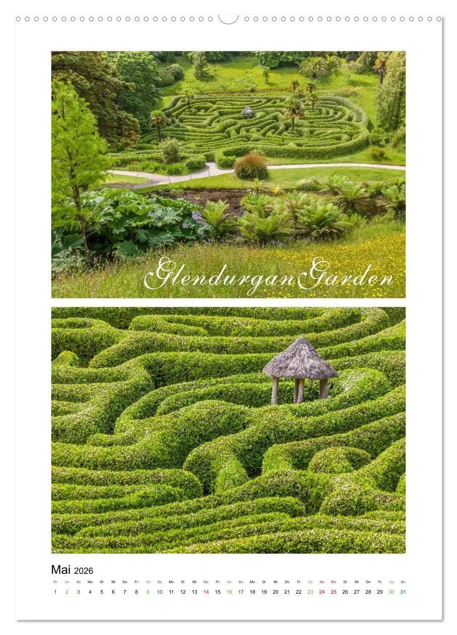 Bild: 9783516679625 | Gartenparadiese in England (Wandkalender 2026 DIN A2 hoch),...