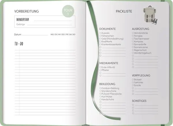 Bild: 9783731889625 | Wandertagebuch-Berge | Verlag Korsch | Buch | 160 S. | Deutsch | 2025