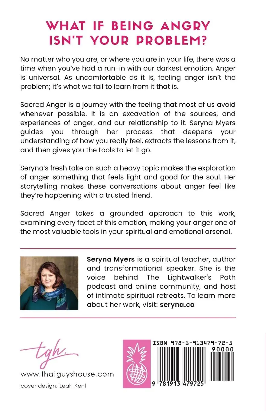 Rückseite: 9781913479725 | Sacred Anger | Uncover the teachings of your most feared emotion