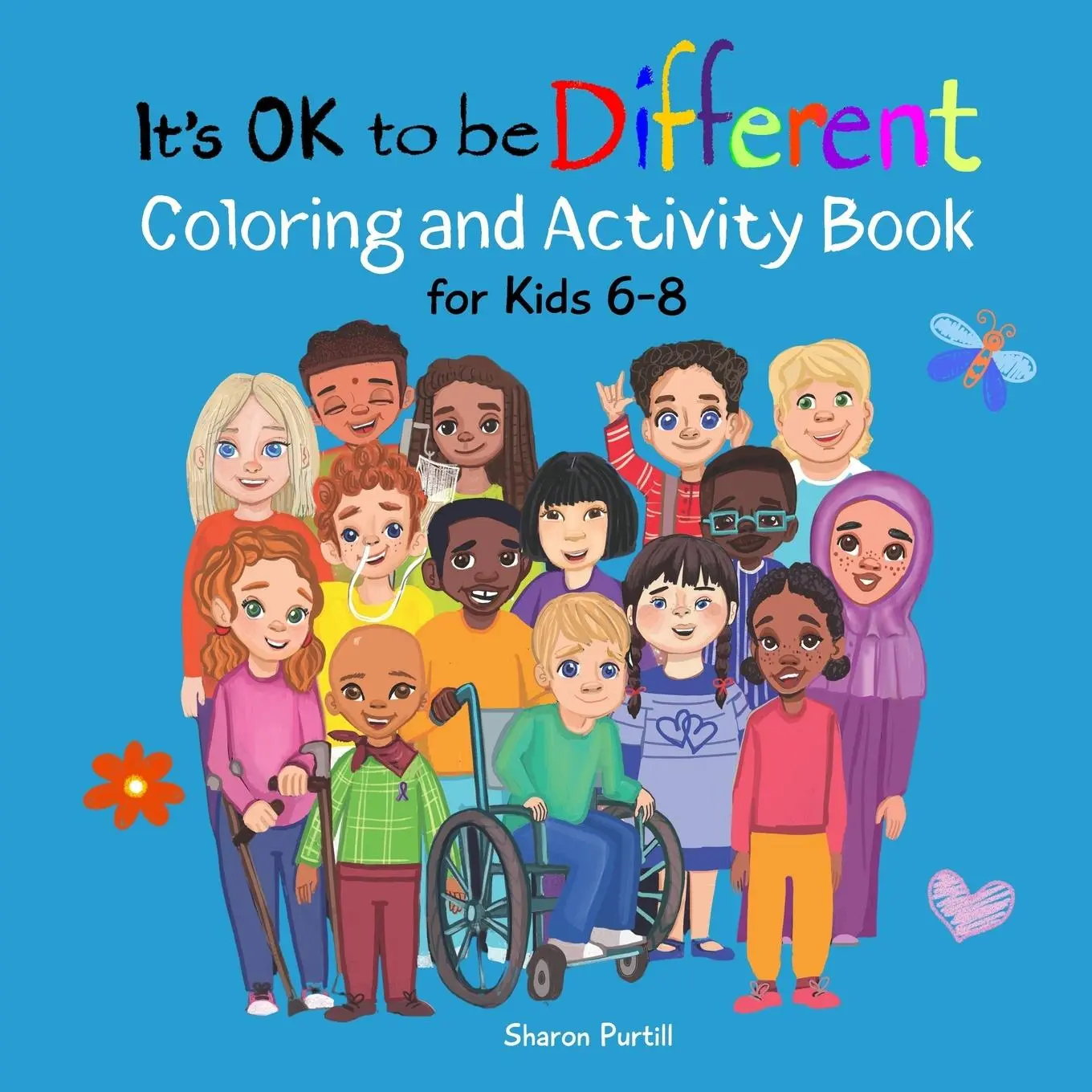 Cover: 9781990469725 | It's OK to be Different Coloring and Activity Book for Kids 6-8 | Buch