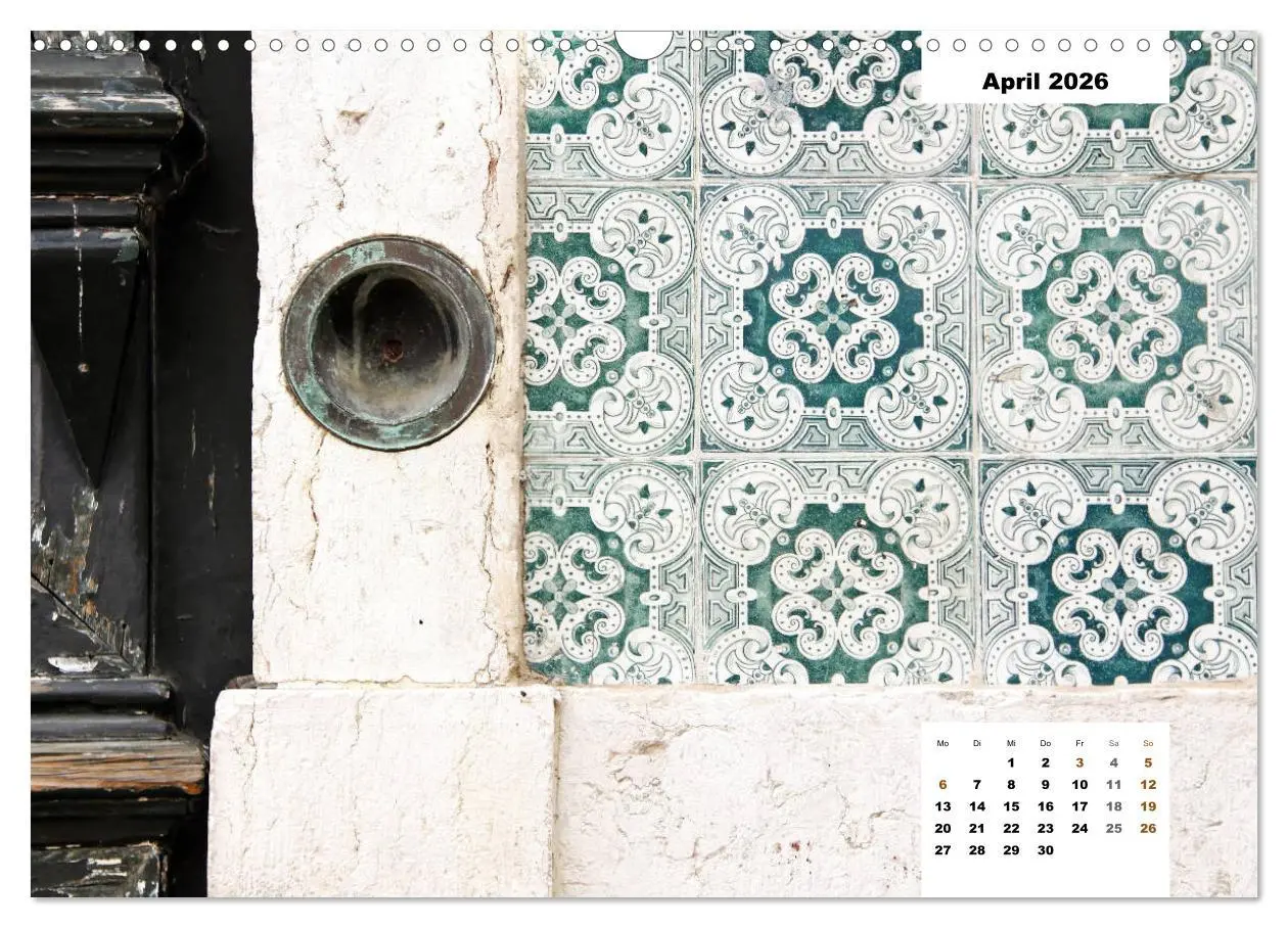 Bild: 9783457719725 | Lissabons Azulejos (Wandkalender 2026 DIN A3 quer), CALVENDO...