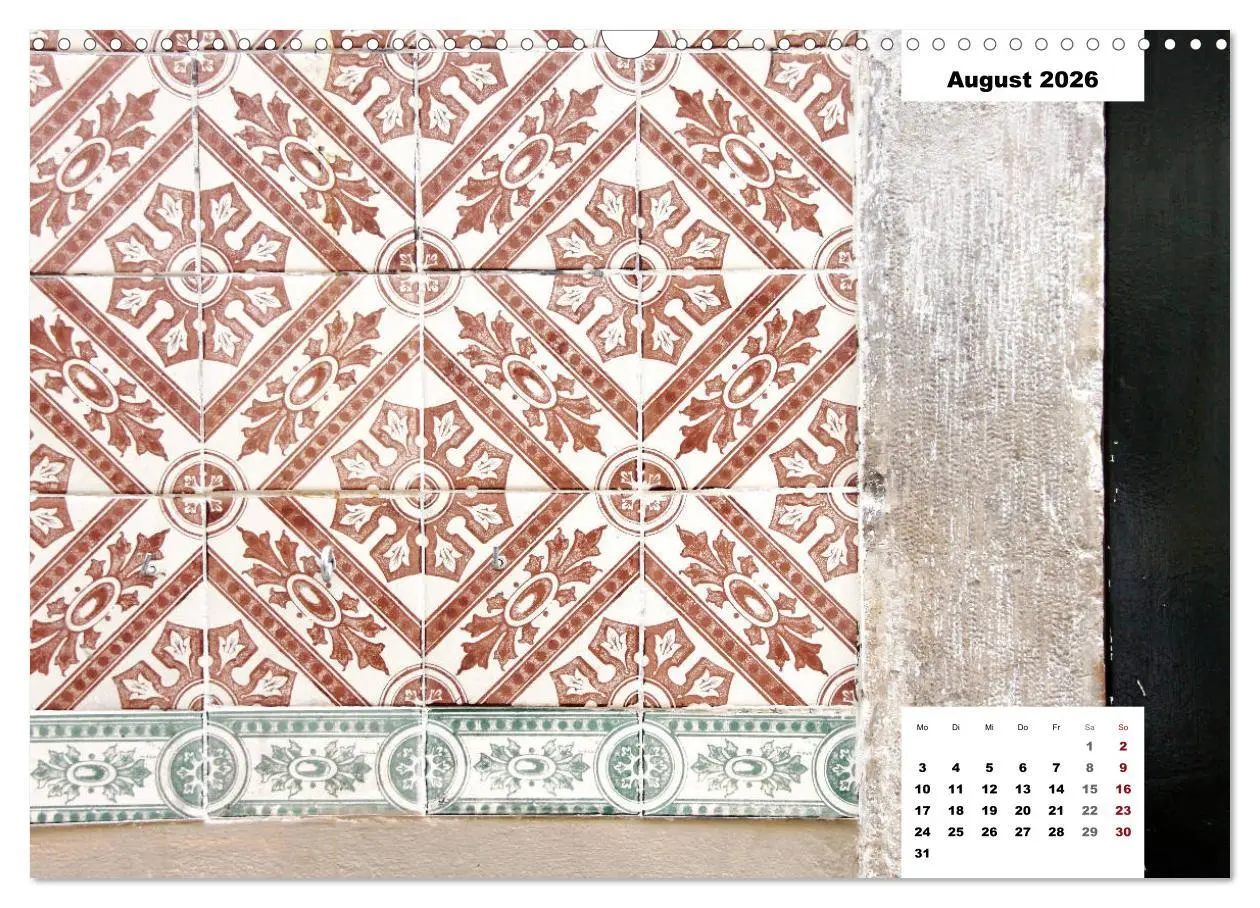 Bild: 9783457719725 | Lissabons Azulejos (Wandkalender 2026 DIN A3 quer), CALVENDO...