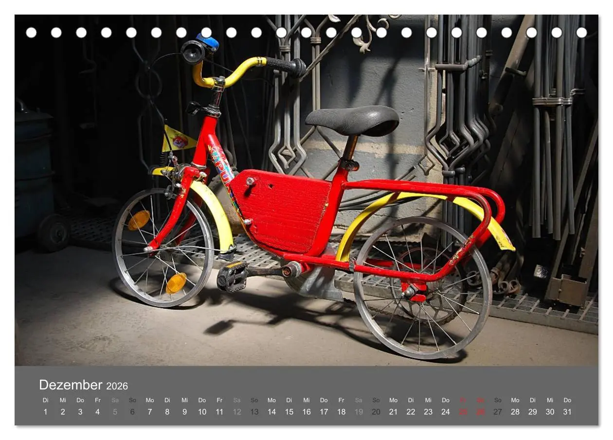 Bild: 9783516119725 | Das Fahrrad 2026 (Tischkalender 2026 DIN A5 quer), CALVENDO...