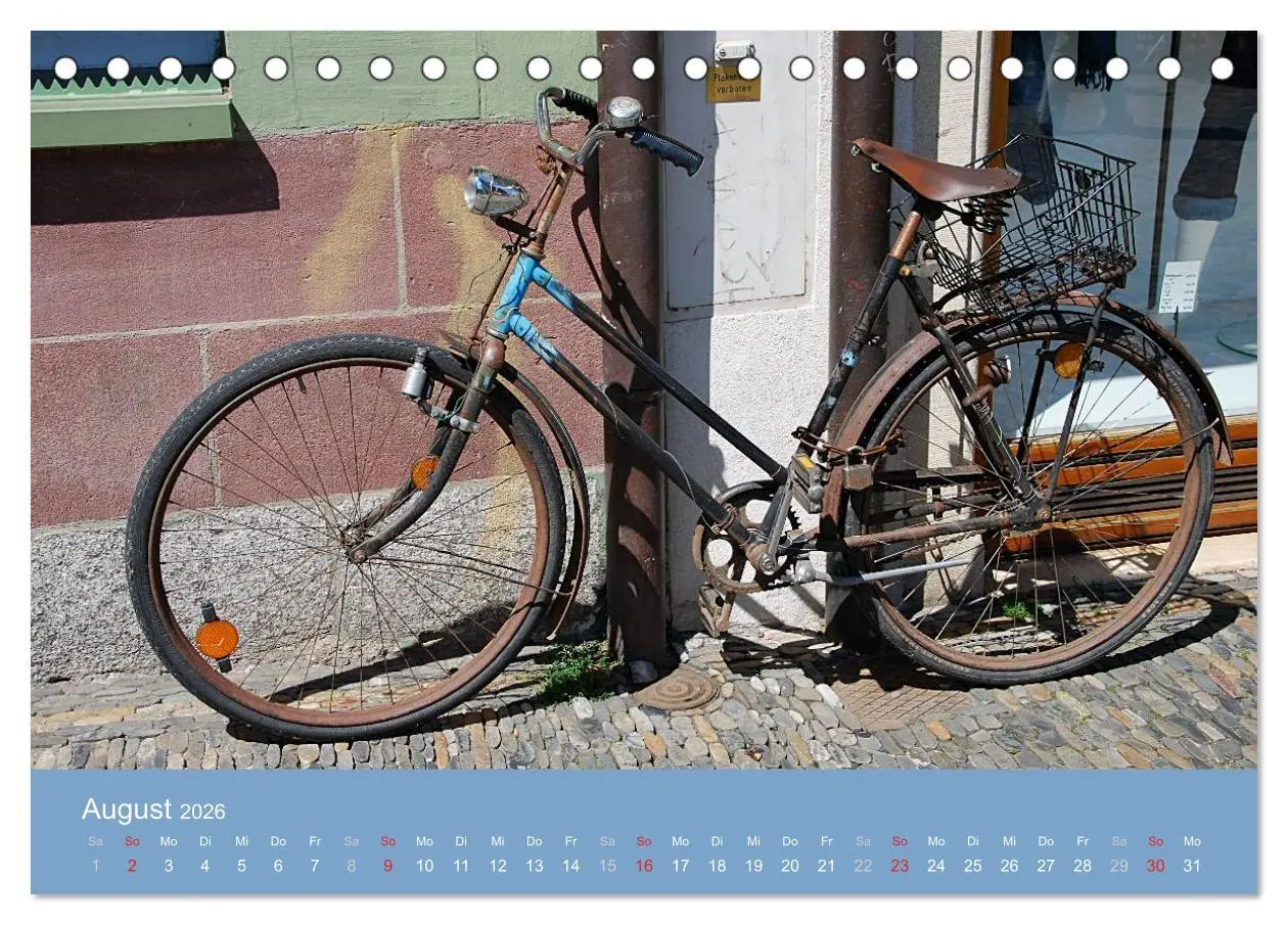 Bild: 9783516119725 | Das Fahrrad 2026 (Tischkalender 2026 DIN A5 quer), CALVENDO...