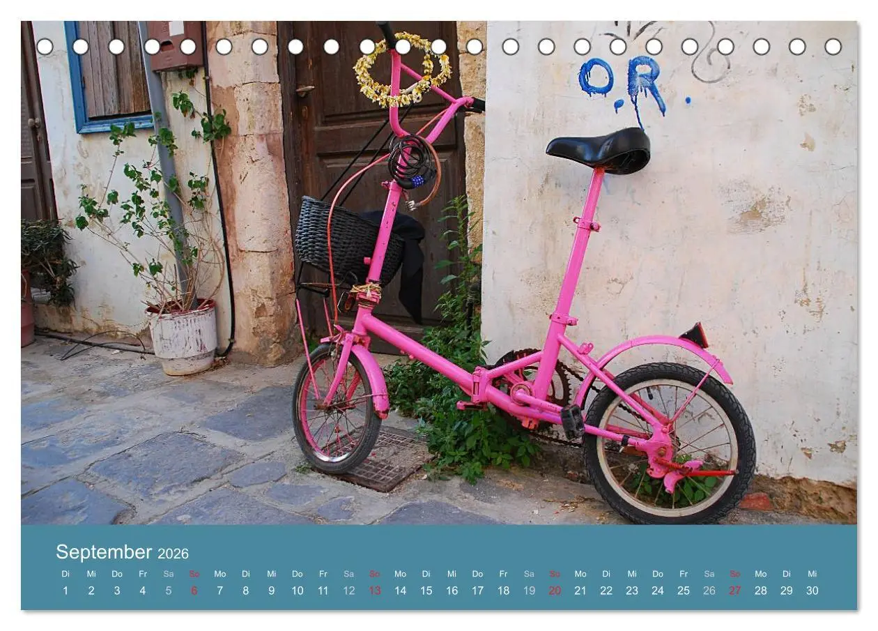 Bild: 9783516119725 | Das Fahrrad 2026 (Tischkalender 2026 DIN A5 quer), CALVENDO...
