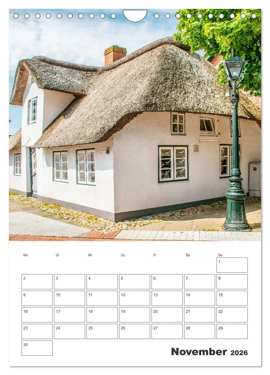 Bild: 9783516359725 | Insel Föhr - Urlaubsplaner (Wandkalender 2026 DIN A4 hoch),...